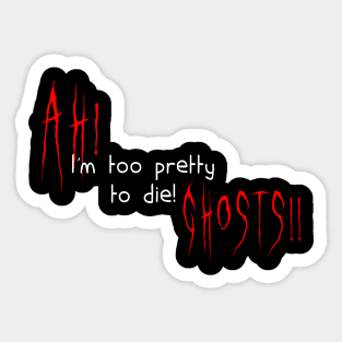 Ah! Ghosts! Sticker